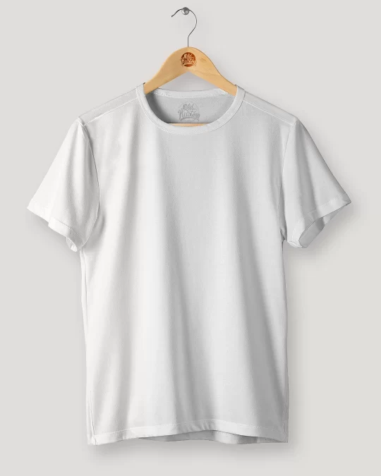 CAMISETA ALGODÃO BRANCA LISA PREMIUM