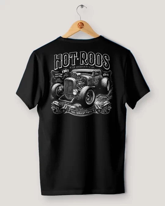 camiseta hot rod